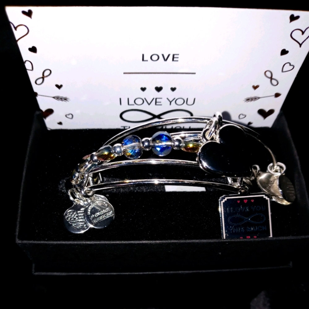 NWT Alex and Ani 3 bracelet set